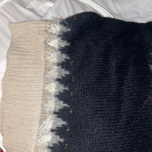 Anthropologie Embellished Fair Isle Sweater - Picture 3 of 3
